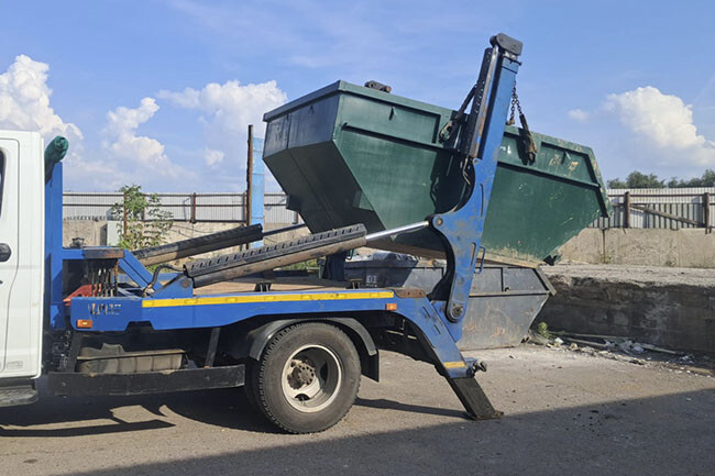 Бункер 8 кубов Бункер 8 кубов установка на грузовик