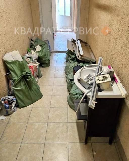 Строительные отходы в квартире Строительные отходы в квартире в Павловском Посаде