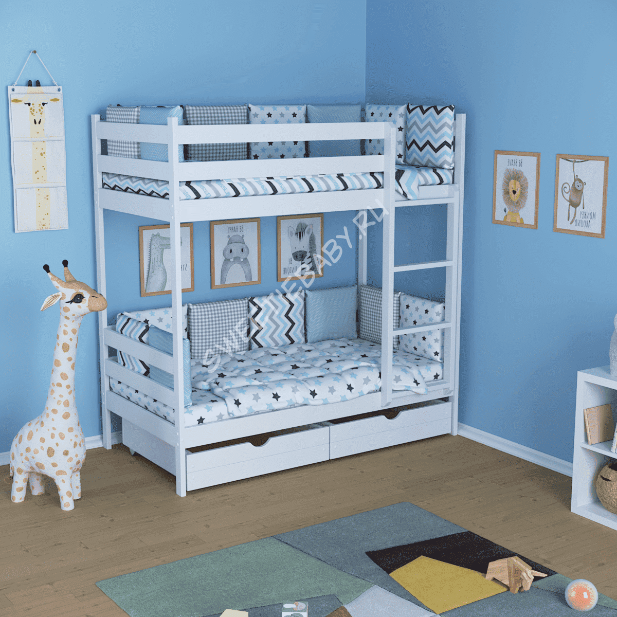 двухъярусная кровать для детей