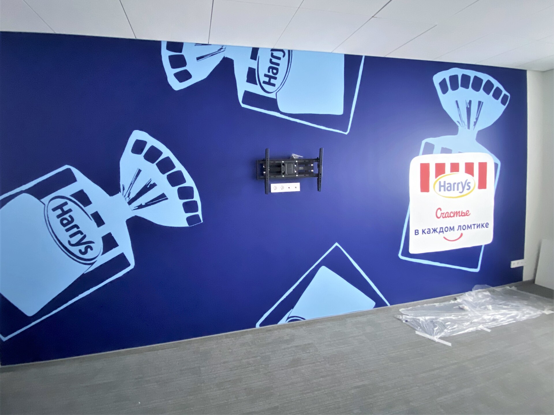 роспись стен в офисе