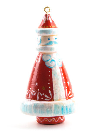 Фигурка «Дед Мороз» ДМ3 Дед Мороз – «красный нос» из сказки.  Высота 75 мм, диаметр 45 мм  350 р.