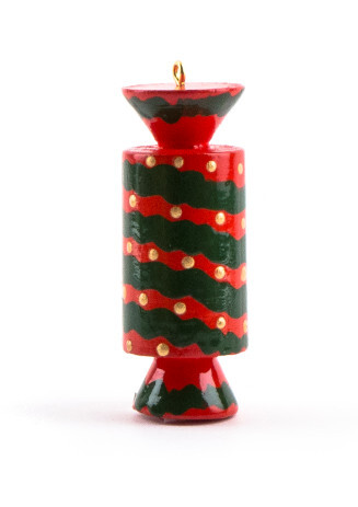 Фигурка «Хлопушка» ХЛ2 Елочная игрушка в виде конфетки пусть станет частью декора Вашей новогодней красавицы.  Высота 55 мм, диаметр 22 мм  300 р.