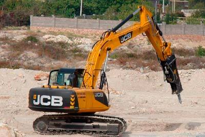 Аренда гусеничного экскаватора JCB-220 (гидромолот)