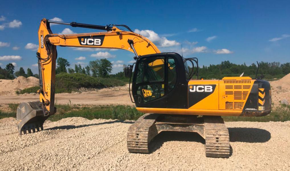 Аренда гусеничного экскаватора JCB220