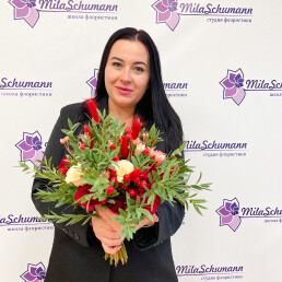 Индивидуальное обучение флористике в школе Милы Шуманн - тема Свадебный букет