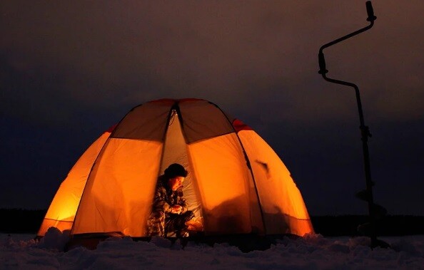 Доработка зимней палатки для рыбалки