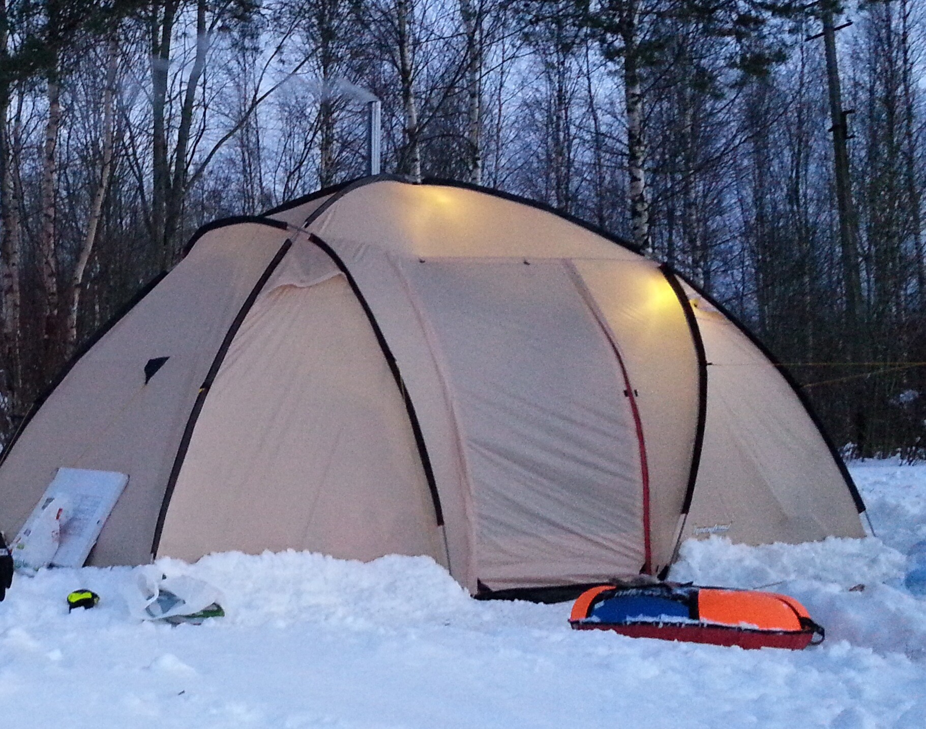 Обогреватель в зимней палатке. Сделать своими руками