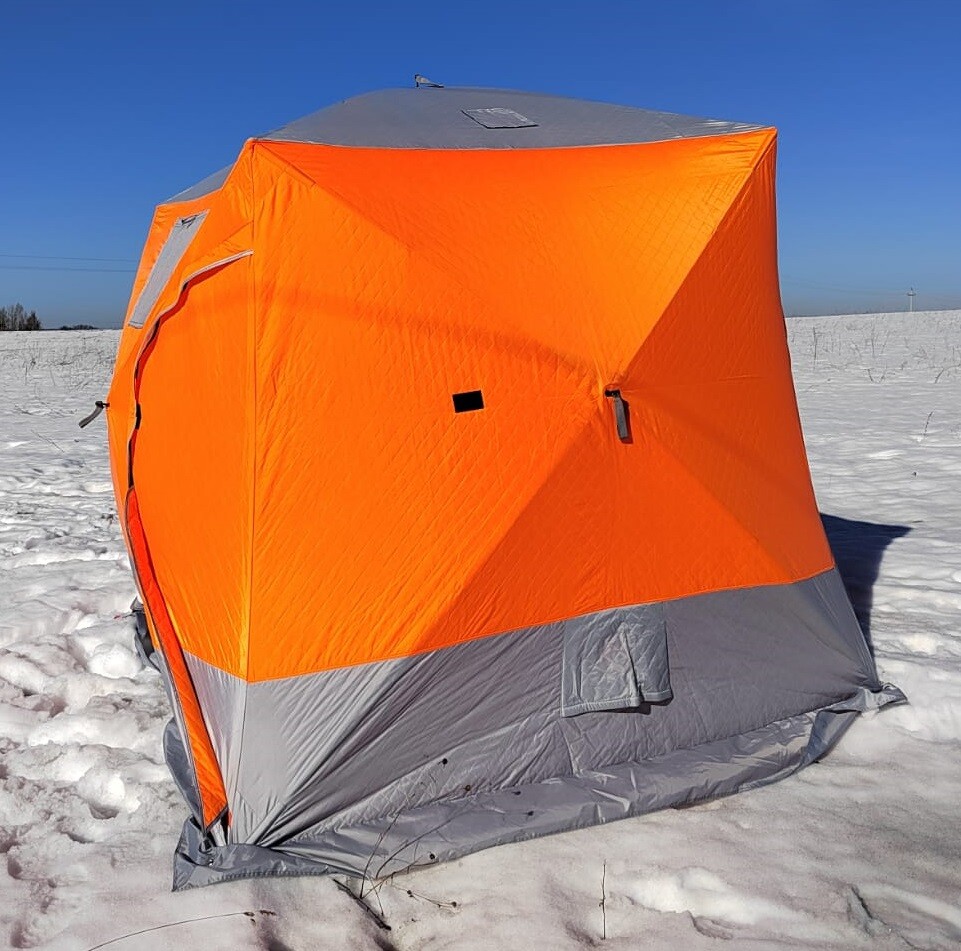 Обзор трехместной зимней палатки СТЭК