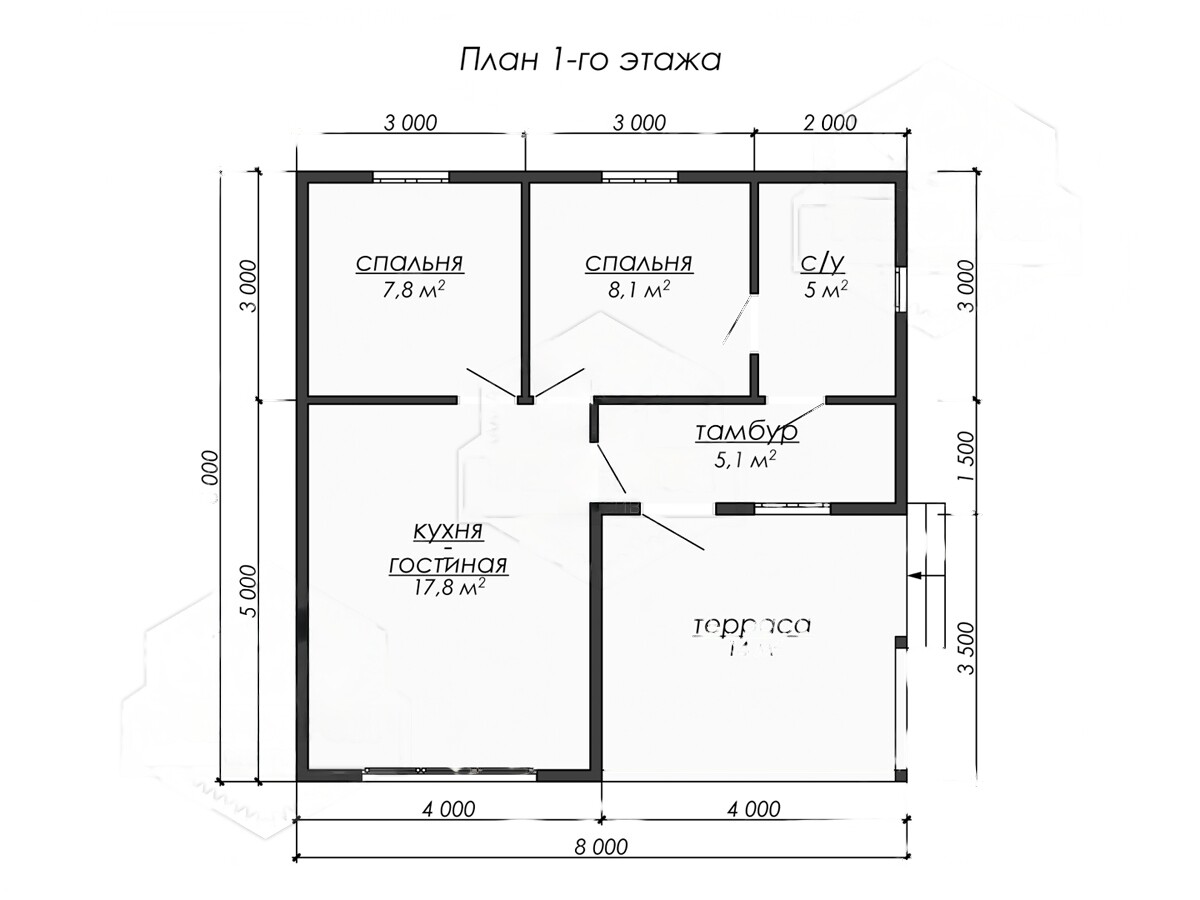 Проект дома ягодка