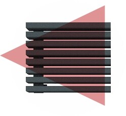 Горизонтальные модели дизайнерских радиаторов