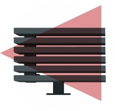 Напольные модели дизайнерских радиаторов