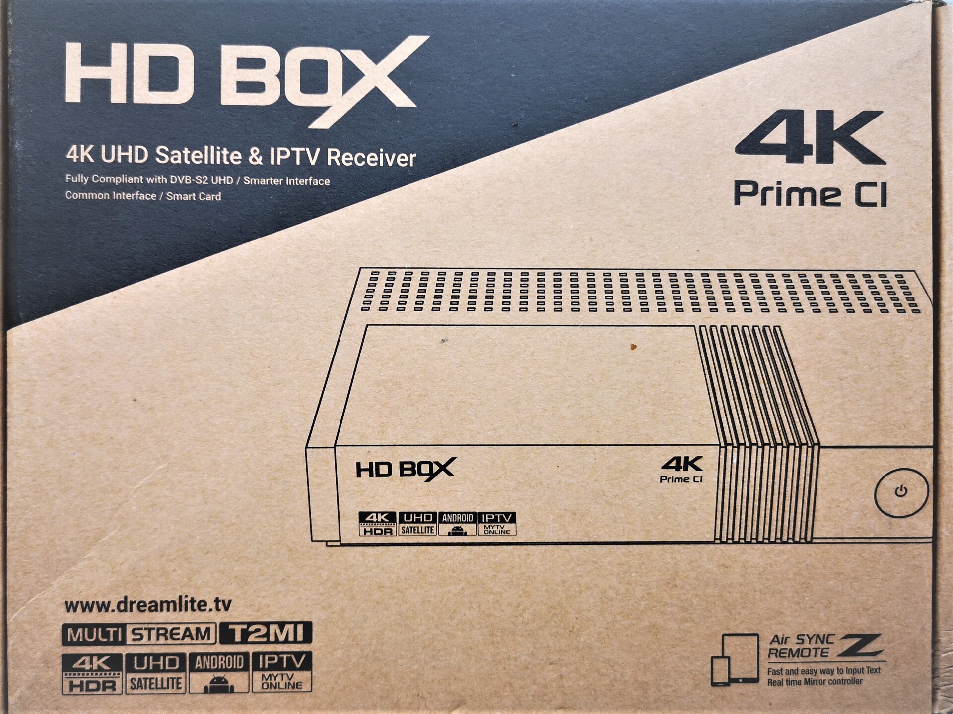 HD BOX 4K Prime CI HD Android