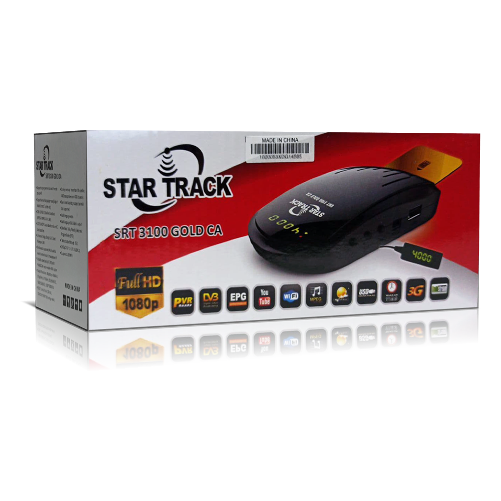 STAR TRACK 6500 спутниковый ресивер с бесплатным шарингом