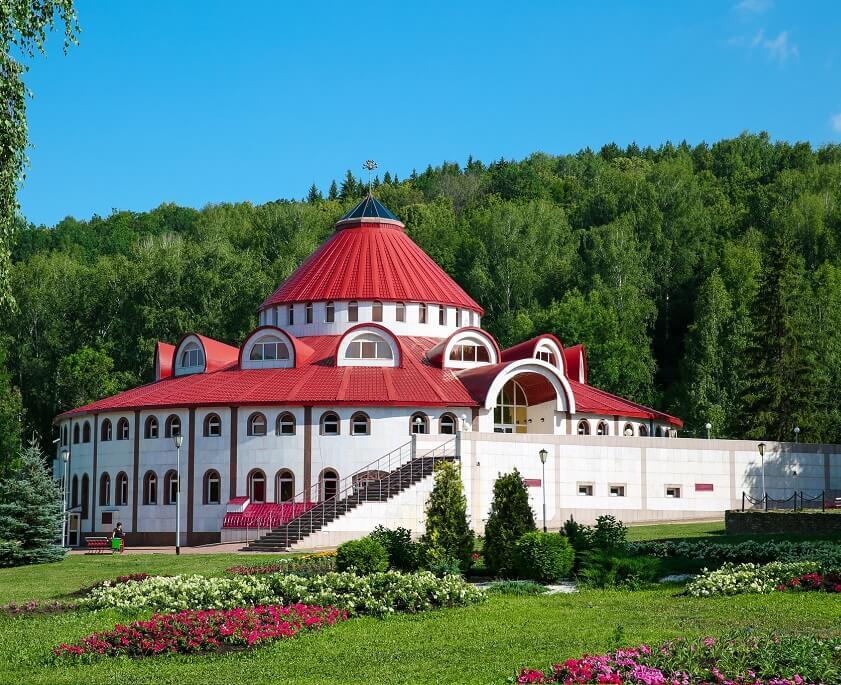 Водолечебница в санатории "Красноусольск" 