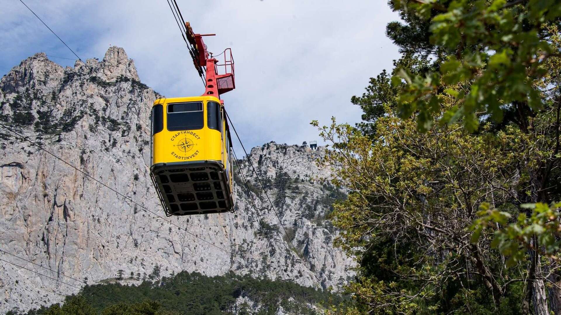 Канатная дорога на Ай-Петри.