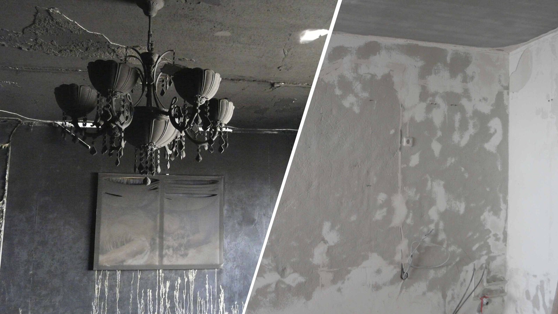 пескоструйная очистка стен после пожара Белгород