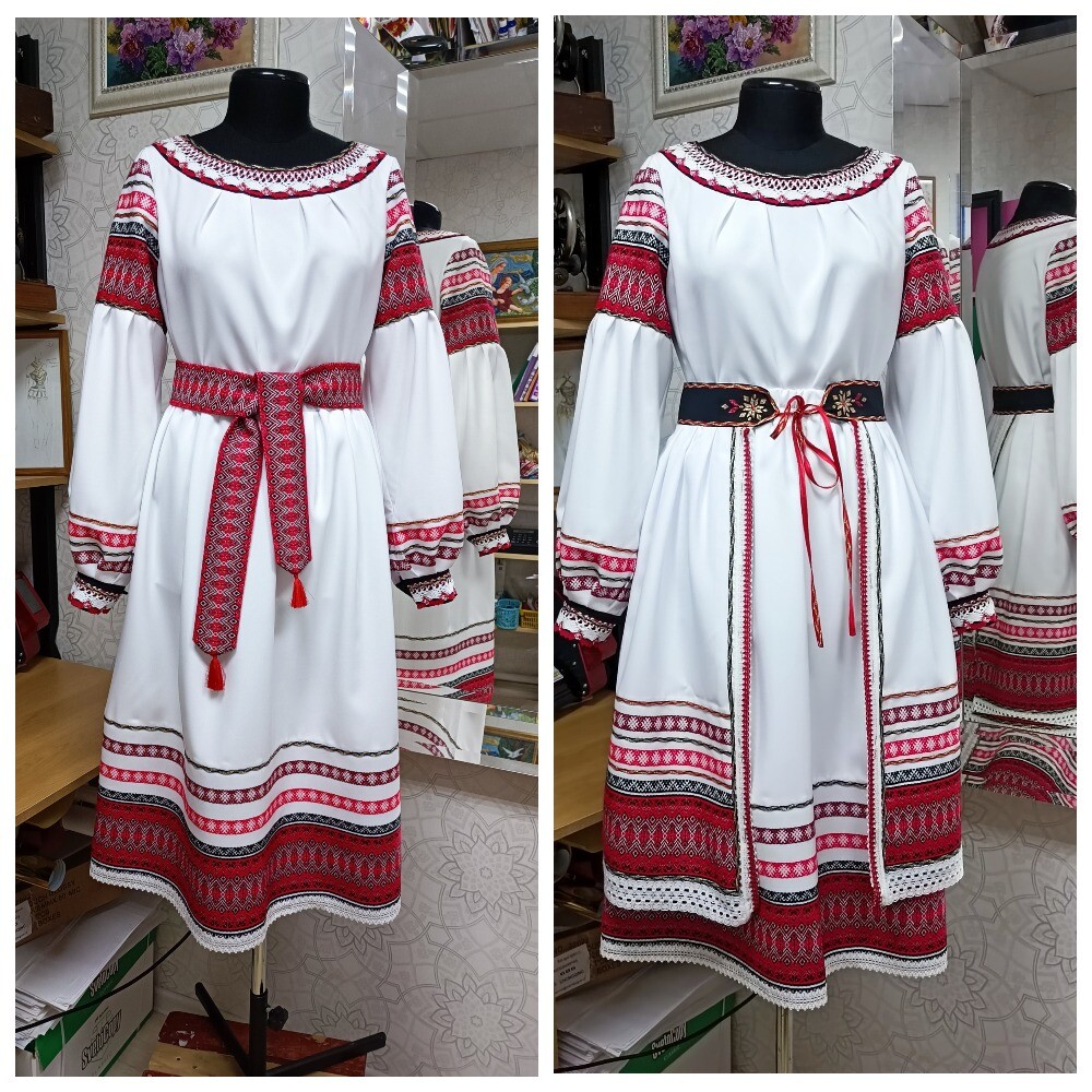 Белорусское, традиционное платье 