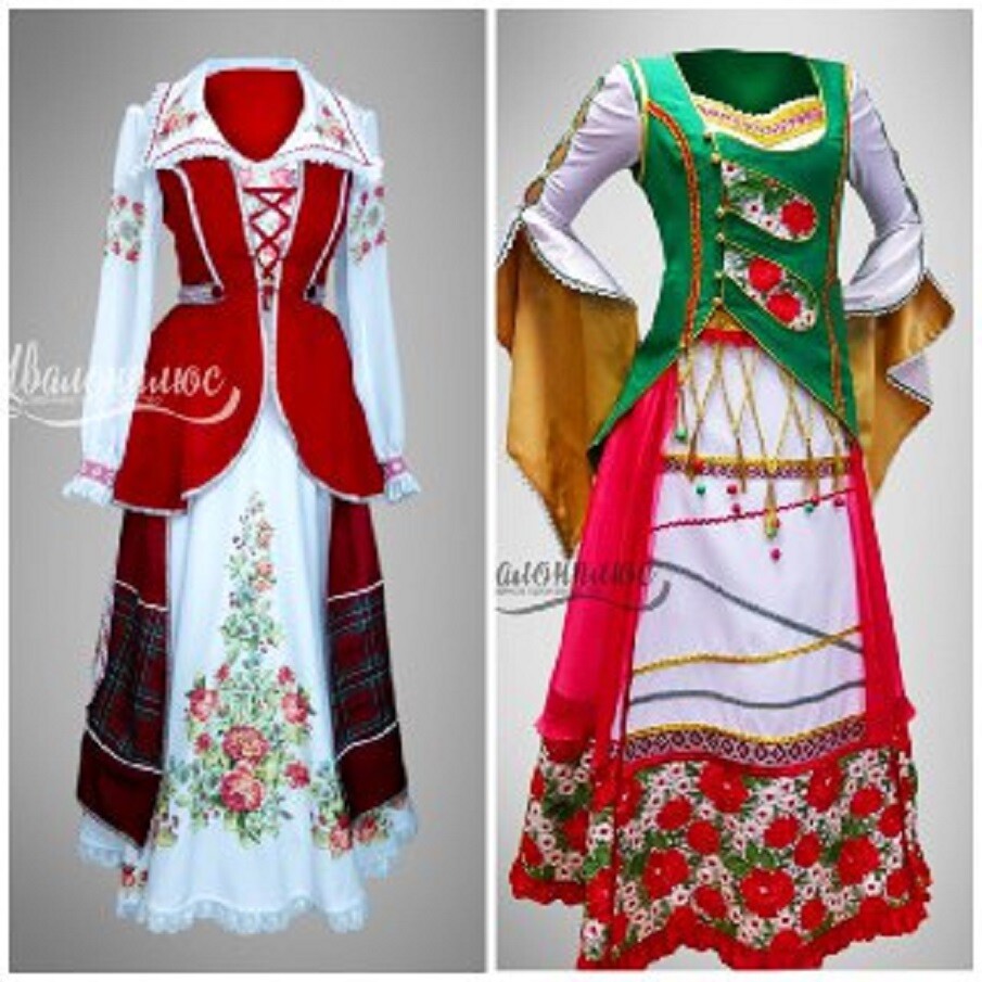 Белорусские, народные костюмы №1, Авалонплюс