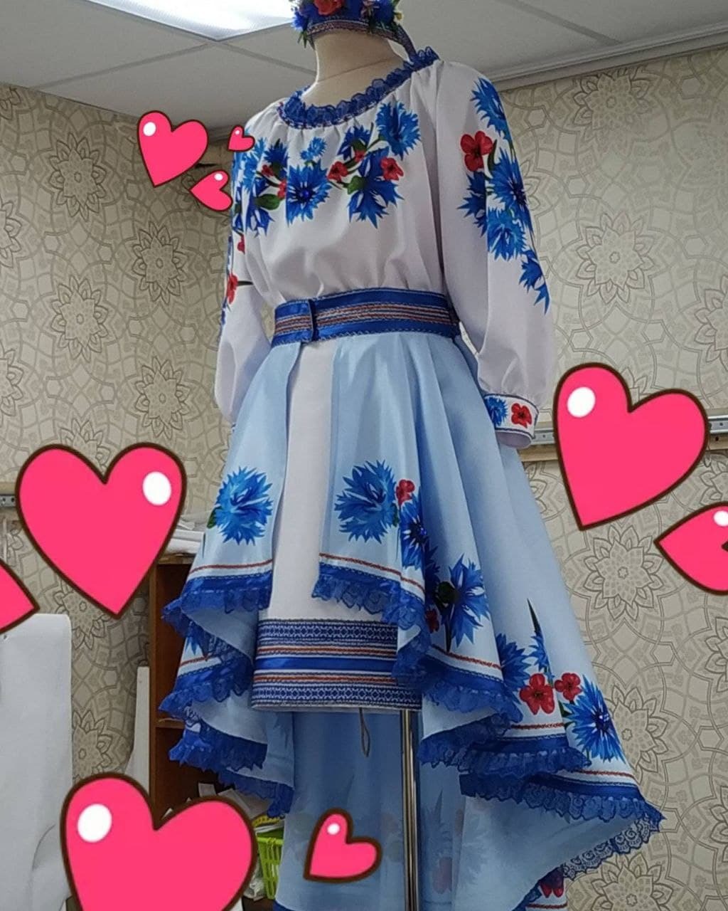 Белорусская, традиционная одежда №16,  женский образ, Авалонплюс