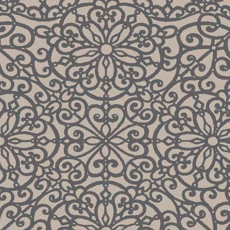 Рулонные шторы Самира цвет 2870 коричневый