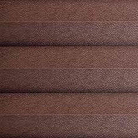 Жалюзи плиссе Гофре креп 25 мм цвет 2870 коричневый