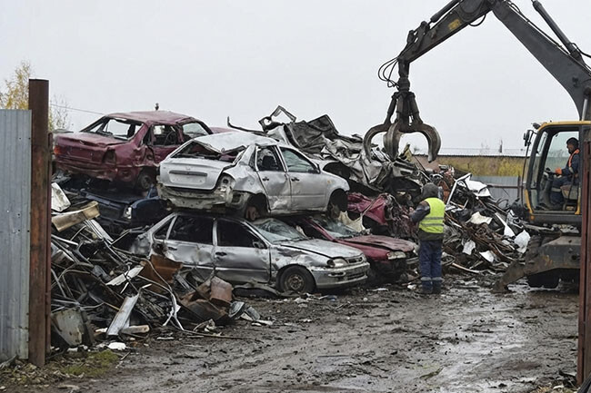 Утилизация автомобильных отходов и переработка металла