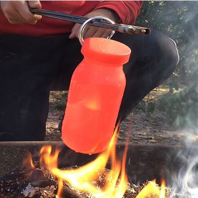 Бутылка для воды Bubi Bottle термостойкая и выдерживает более 200 °C 