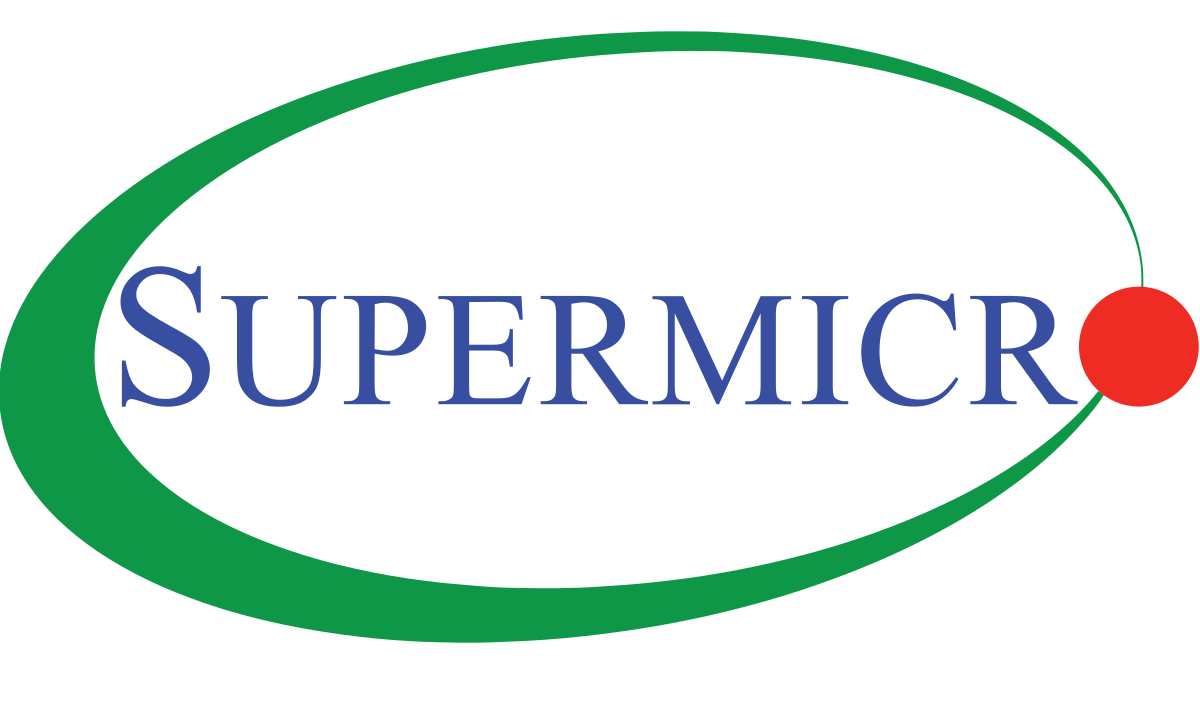 Логотип компании SuperMicro оборудование материнских плат для серверов