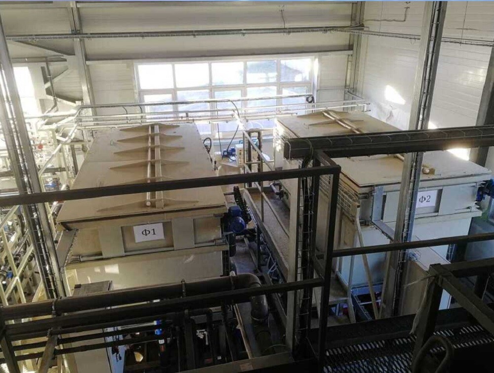 Восздуходуная станция флотаторов очистных сооружений стоков производства пищевой промышленности