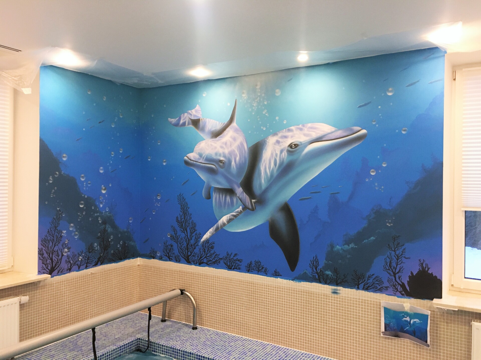 роспись на стенах