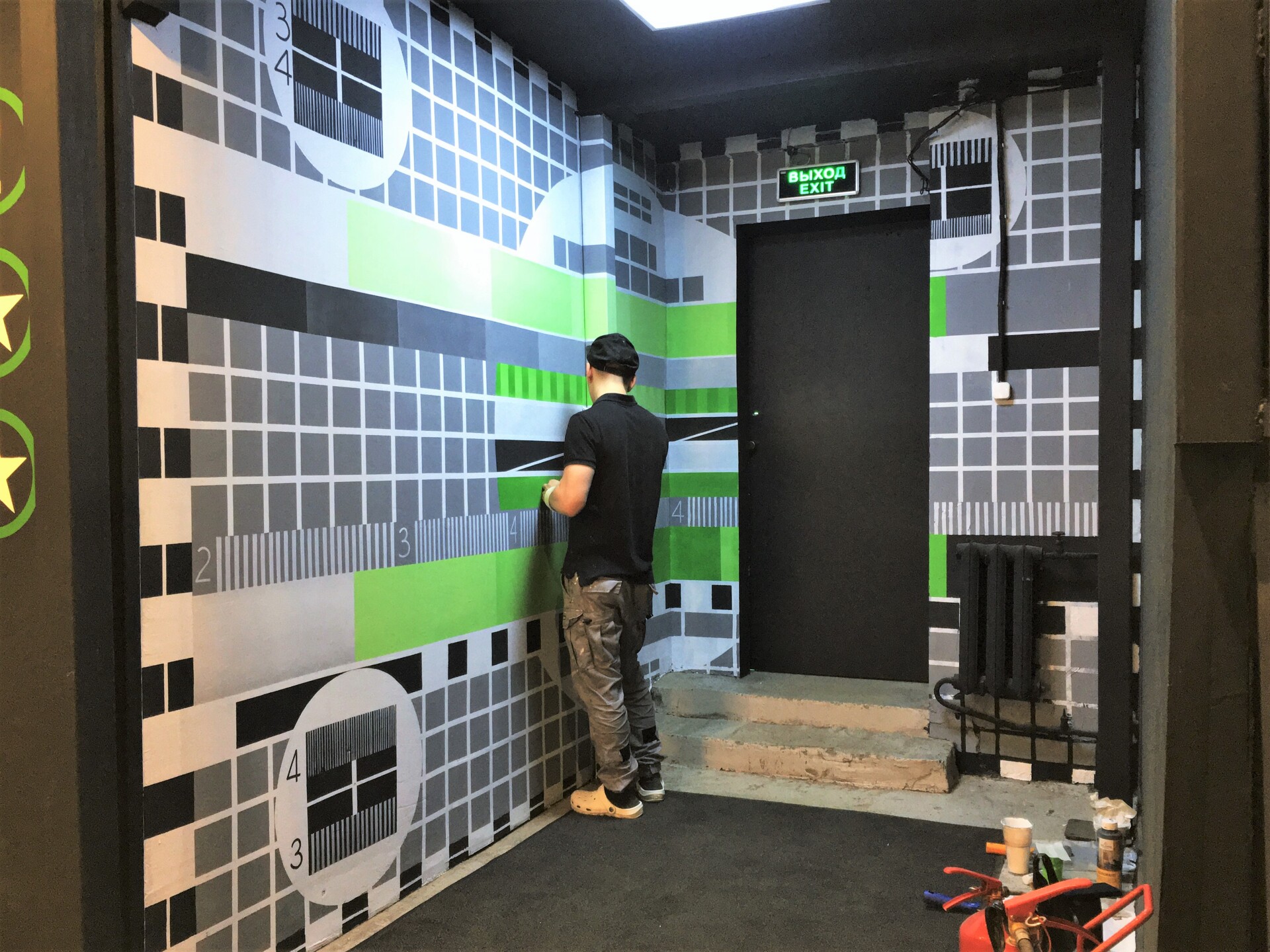 роспись стен 