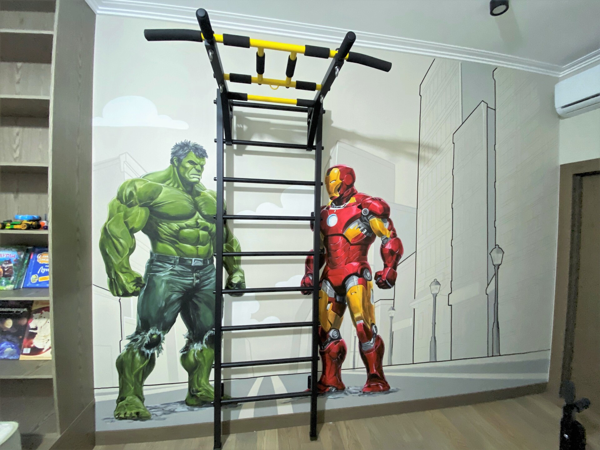 роспись стен в детской