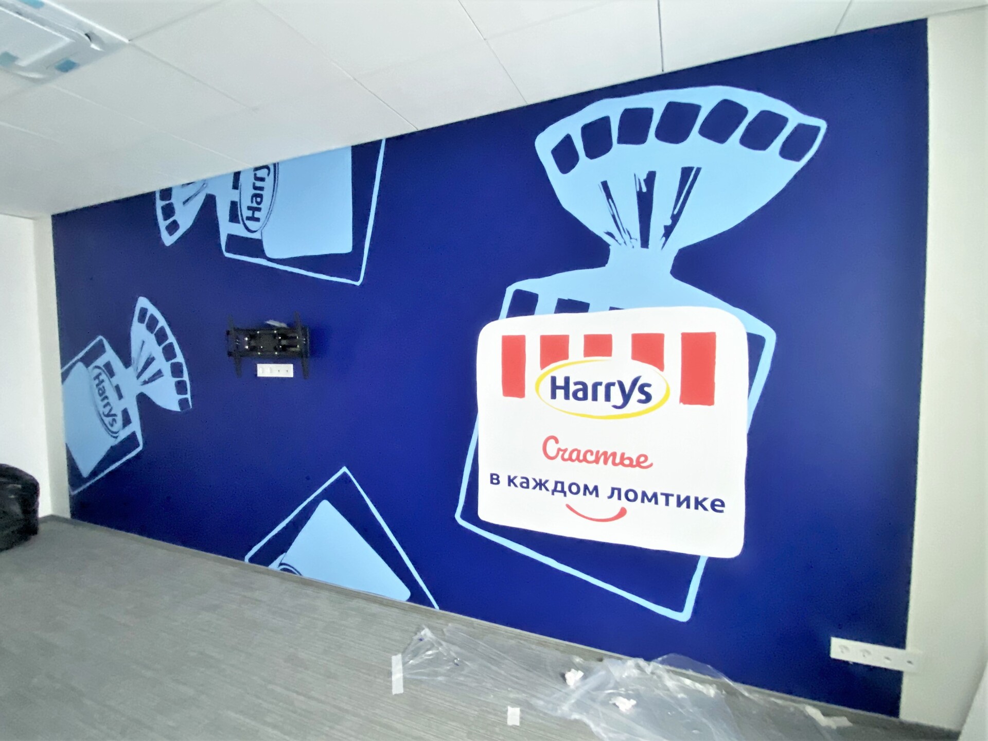 роспись стен офиса