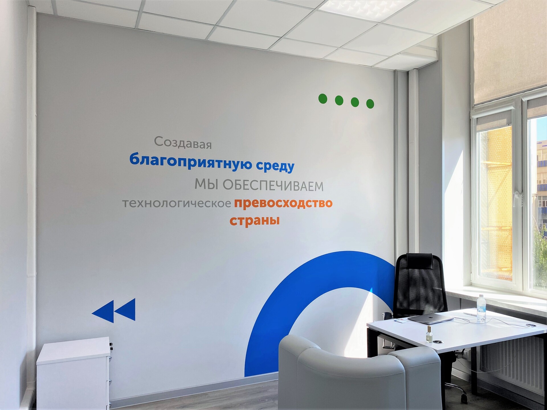 роспись стен в офисе