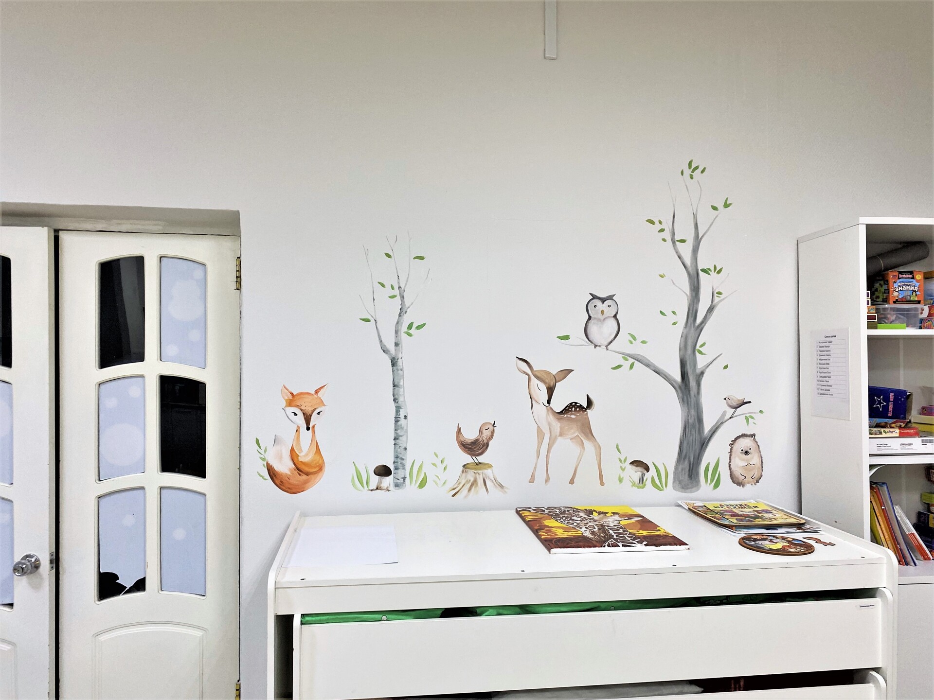 роспись стен детского сада