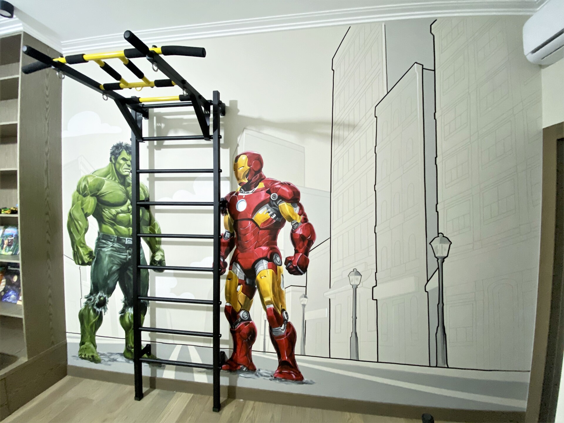 роспись стен в детской