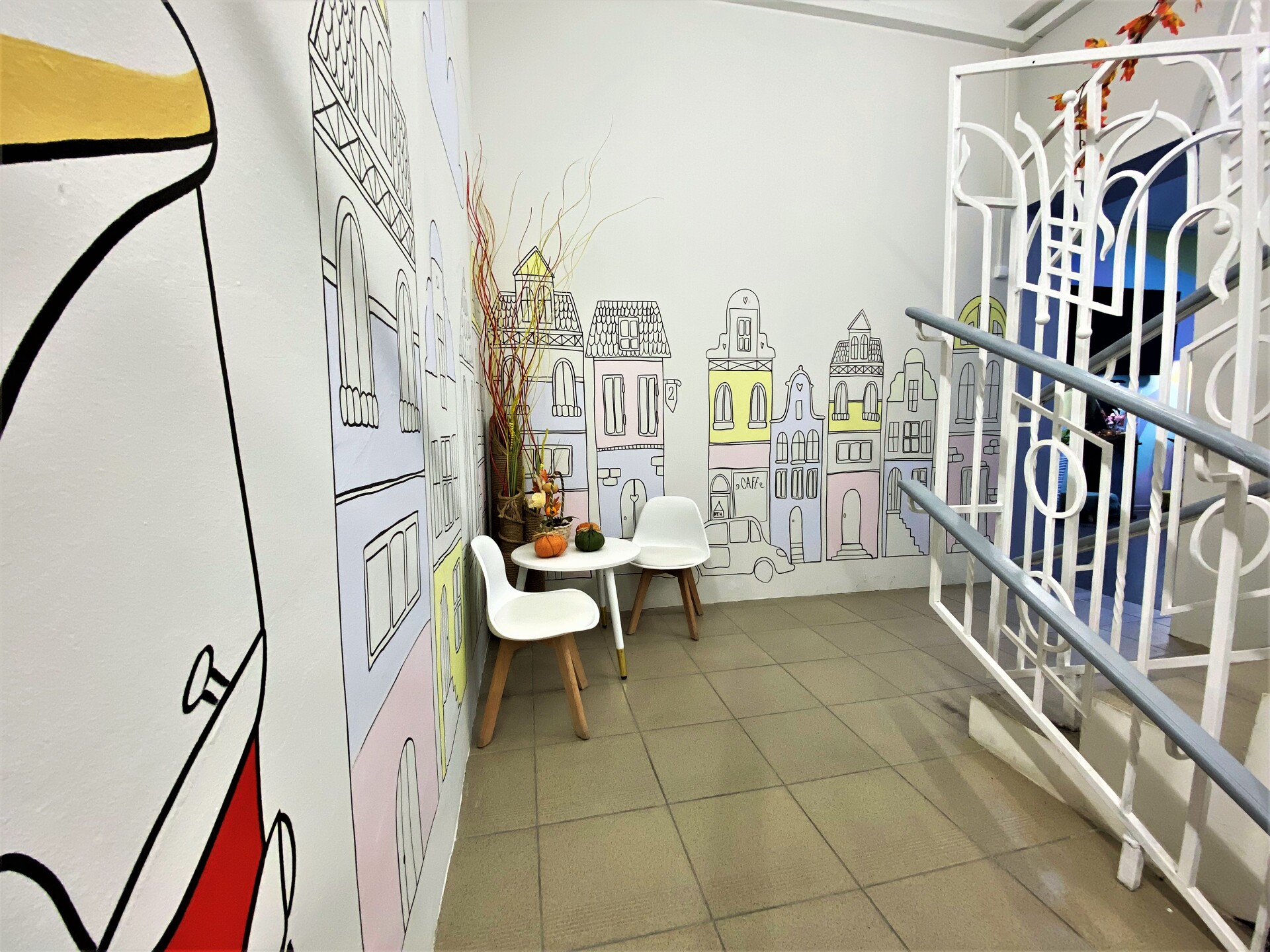 роспись стен детского сада