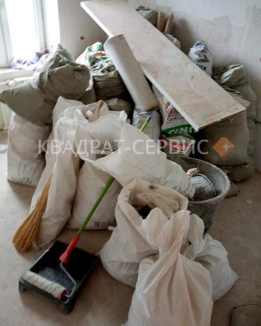 Строительный мусор в квартире Солнечногорск картинка
