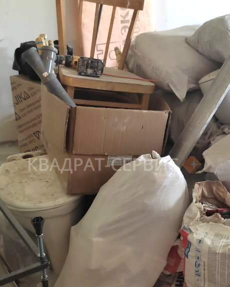 Бытовой мусор и хлам в квартире Красногорск картинка