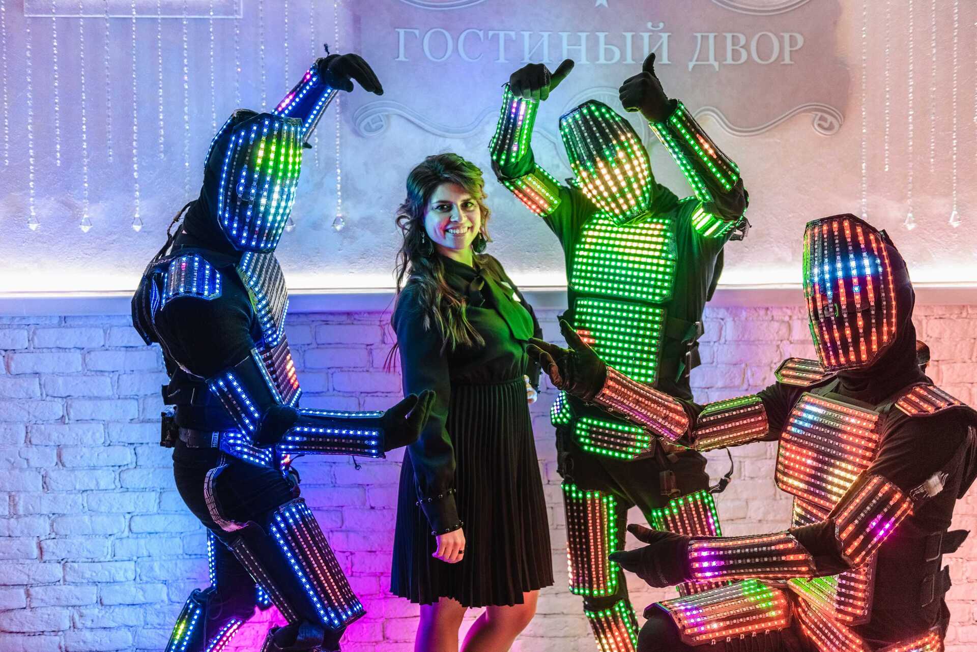 Аниматоры "Пиксельмены". Аврора - световое шоу, Новосибирск